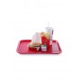Дополнительное фото №2 - Поднос Fast Food средний 310х435 мм красный Hendi 878910