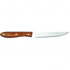 Нож кухонный для стейка зубчатый L12cm Hendi 841150 ручка из дерева