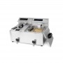 Дополнительное фото №1 - Настольная фритюрница Hendi 207376 MasterPro со сливным краном 2x8л