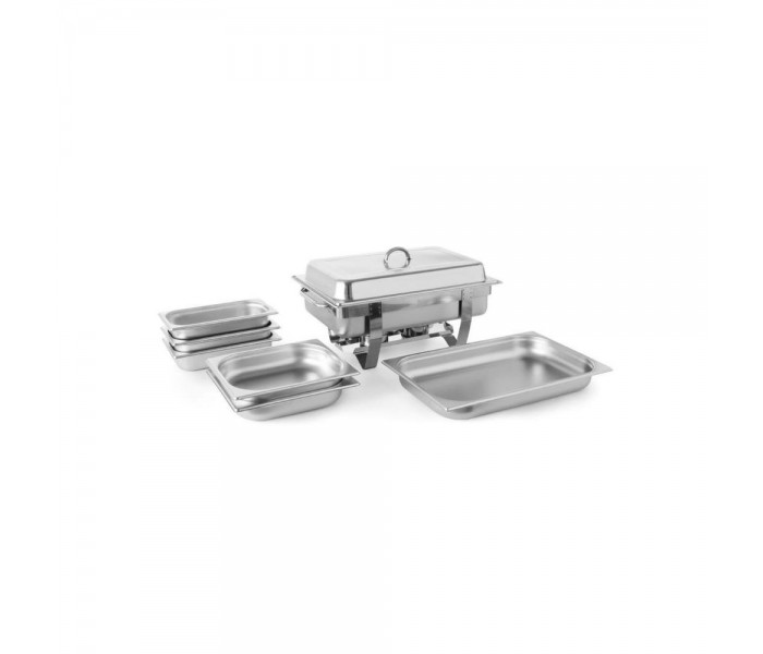 Чафиндиш 9л Hendi 471050 GN1/1 585x385x(H)315мм набор