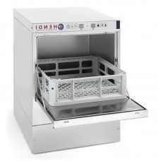 Фронтальная посудомоечная машина Hendi 230268 с электронным управлением 470x(H)710