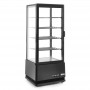 Додаткове фото №1 - Кондитерська шафа Hendi 233269 чорна 98л 452x406x(H)1116