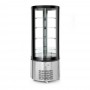 Дополнительное фото №1 - Кондитерский шкаф Hendi 233832 680x(H)1750 круглый 360л