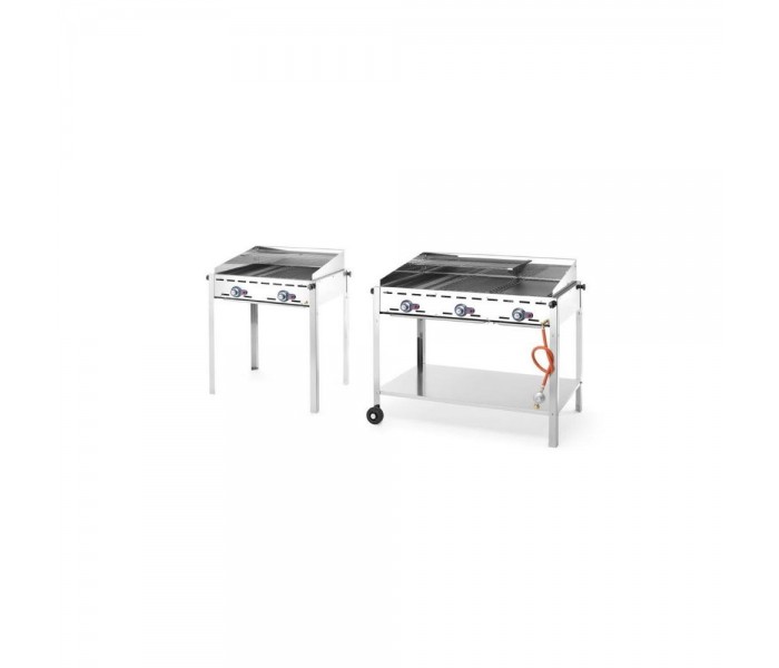 Гриль барбекю Hendi 149591 Green Fire Profi Line-3 горелки газ.