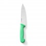 Дополнительное фото №1 - Нож кухонный HACCP для овощей L18cm Hendi 842614 зелёная ручка