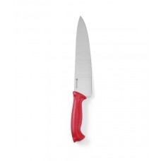 Нож для кухни поварской L18cm Hendi 842621 HACCP красная ручка