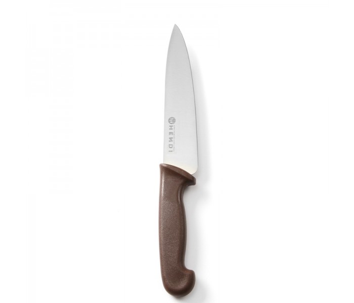 Ніж для кухні L18cm Hendi 842669 HACCP коричнева ручка