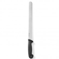 Нож кухонный для кебаба/печёного окорока L35cm Hendi 842904 черная ручка