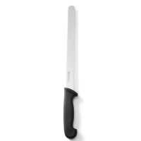 Нож кухонный для хлеба/сдобы Hendi 843000 L25cm с черной ручкой