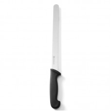 Нож кухонный для хлеба/сдобы Hendi 843000 L25cm с черной ручкой