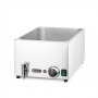 Дополнительное фото №4 - Мармит электрический 1200Вт Hendi 238912 Kitchen Line GN1/1 со сливным краном