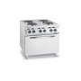 Дополнительное фото №1 - Электроплита Hendi 225936 Kitchen Line GN1/1 4-конф.