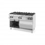 Дополнительное фото №3 - Газовая плита напольная Hendi 226094 Kitchen Line на открытом модуле 6-конф.