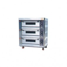 Подовая печь для пиццы Sybo DFL-36 3 уровня