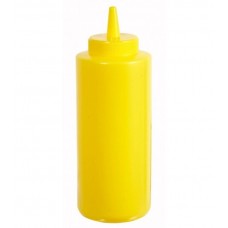 Контейнер пластиковый для соуса 750мл желтый Winco PSB-24Y