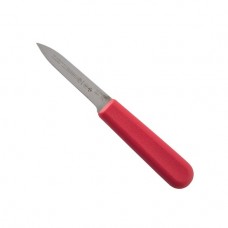 Ніж для чищення і нарізки овочів і фруктів L8cm Mundial R5601-3 червона ручка