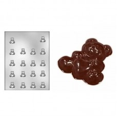 Форма для шоколада медвеженок Martellato 90-1018