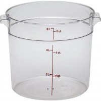 Контейнер круглый, 6л Cambro RFSCW6-135