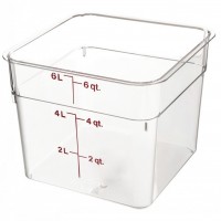 Контейнер квадратный, 6л Cambro 6SFSCW-135