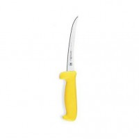 Нож кухонный поварской для разделки мяса L15cm Mundial Y5607-6 желтая ручка