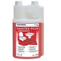 Засіб для кислотостійких поверхонь у ванних кімнатах 1л Lakma SANITEX PLUS PH 1