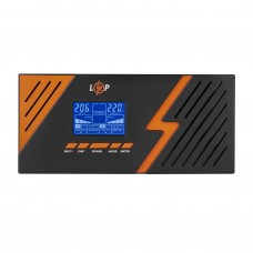 ИБП 1,05 кВт LogicPower LPM-PSW-1500VA Black с правильной синусоидой 12V