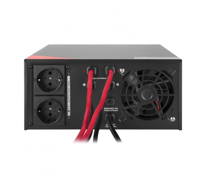 ИБП 1,05 кВт LogicPower LPM-PSW-1500VA Black с правильной синусоидой 12V