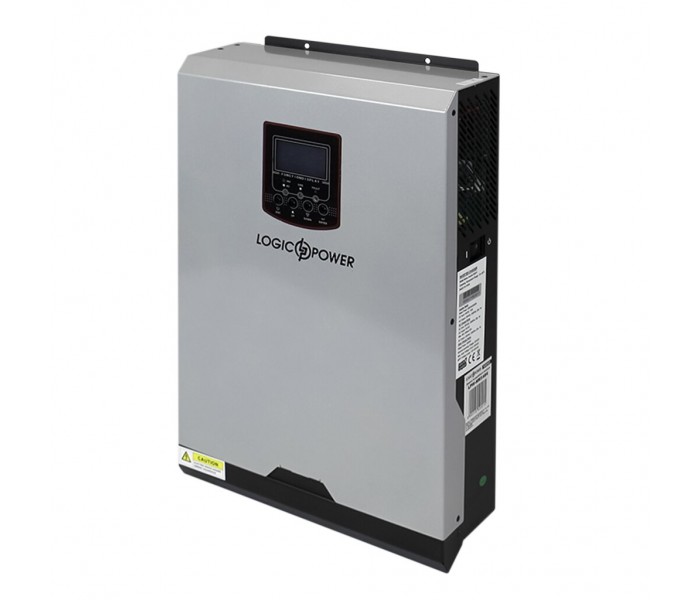 Гібридний сонячний інвертор 5 кВт ДБЖ LogicPower LPW-HM-5484-5000VA 48V 80A MPPT 120-450V