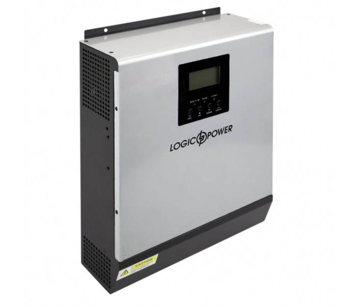 Гібридний сонячний інвертор 2,4 кВт ДБЖ LogicPower LPW-HMB-32615-3000VA 24V 60A MPPT 60-115V