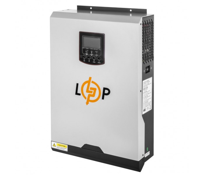 Гибридный солнечный инвертор 3,5 кВт ИБП LogicPower LPW-HY-3522-3500VA 24V 100A MPPT 120-450V