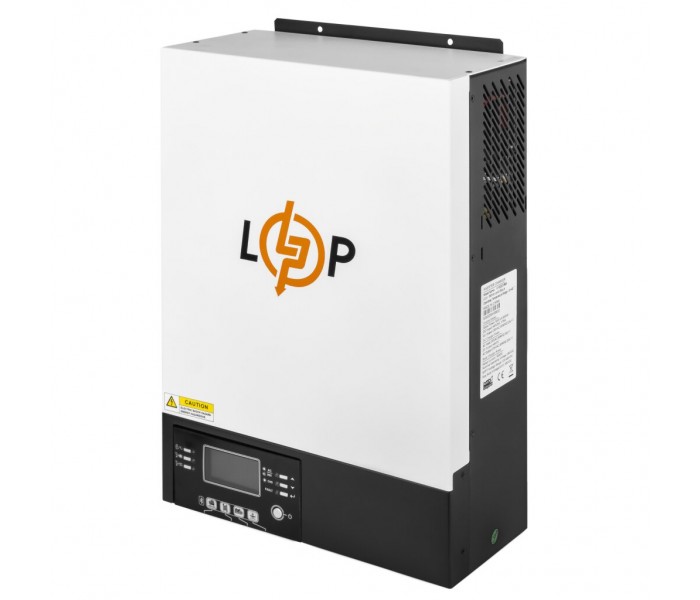 Гібридний сонячний інвертор 5 кВт ДБЖ LogicPower LPW-HY-5032-5000VA 48V 80A MPPT 120-450V