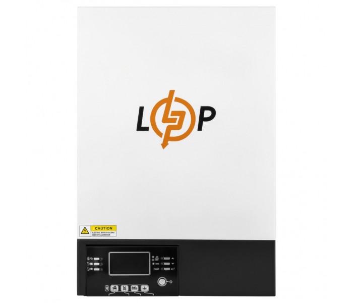 Гібридний сонячний інвертор 5 кВт ДБЖ LogicPower LPW-HY-5032-5000VA 48V 80A MPPT 120-450V
