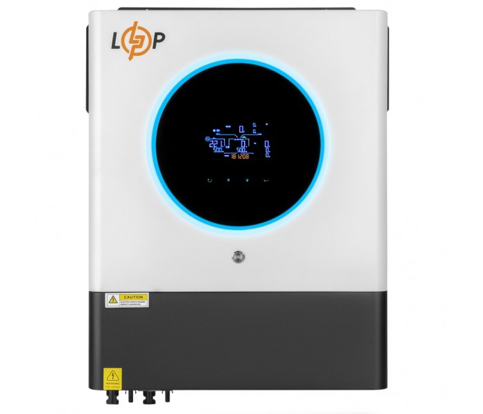Гібридний сонячний інвертор 8 кВт ДБЖ LogicPower LPW-MAXII-8000VA MPPT 150A OFF GRID