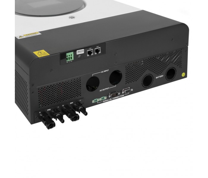 Гібридний сонячний інвертор 8 кВт ДБЖ LogicPower LPW-MAXII-8000VA MPPT 150A OFF GRID