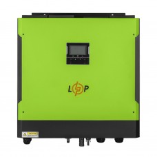 Гибридный солнечный инвертор 5,5 кВт ИБП LogicPower LPW-VHY-G5532-5500VA 48V 60A MPPT 120-450V ON-OFF GRID