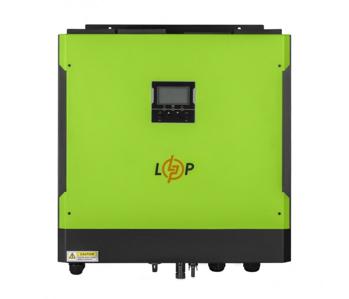 Гібридний сонячний інвертор 5,5 кВт ДБЖ LogicPower LPW-VHY-G5532-5500VA 48V 60A MPPT 120-450V ON-OFF GRID