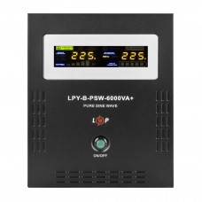 ИБП 4,2 кВт LogicPower LPY-B-PSW-6000VA+ 10A/20A с правильной синусоидой 48V