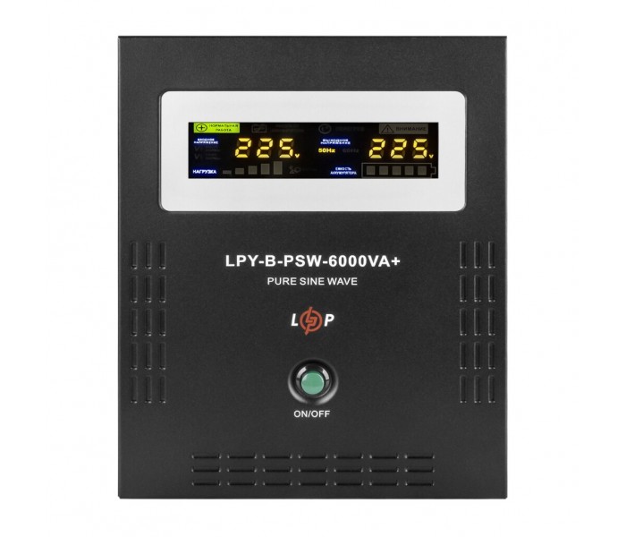ИБП 4,2 кВт LogicPower LPY-B-PSW-6000VA+ 10A/20A с правильной синусоидой 48V