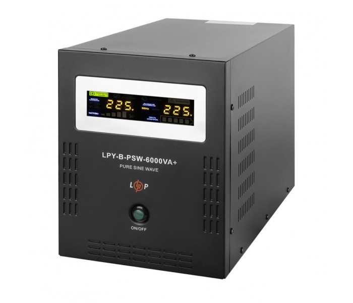 ИБП 4,2 кВт LogicPower LPY-B-PSW-6000VA+ 10A/20A с правильной синусоидой 48V