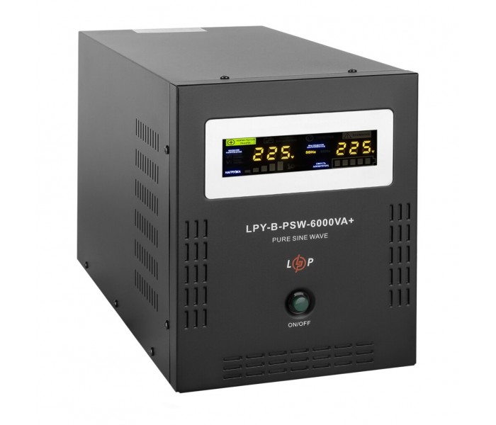 ИБП 4,2 кВт LogicPower LPY-B-PSW-6000VA+ 10A/20A с правильной синусоидой 48V