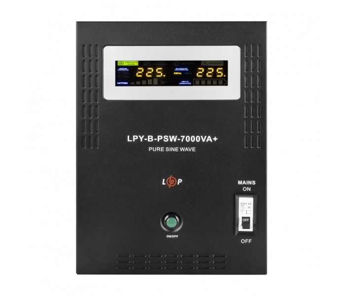 ИБП 5 кВт LogicPower LPY-B-PSW-7000VA+ 10A/20A с правильной синусоидой 48V