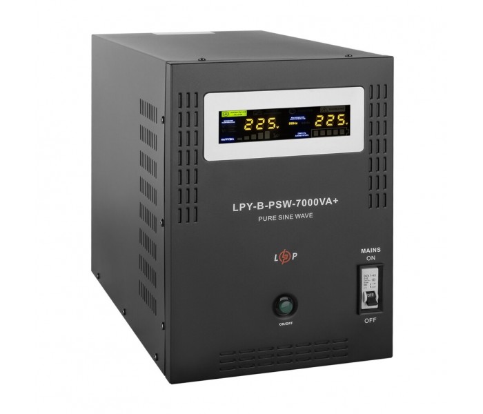 ИБП 5 кВт LogicPower LPY-B-PSW-7000VA+ 10A/20A с правильной синусоидой 48V
