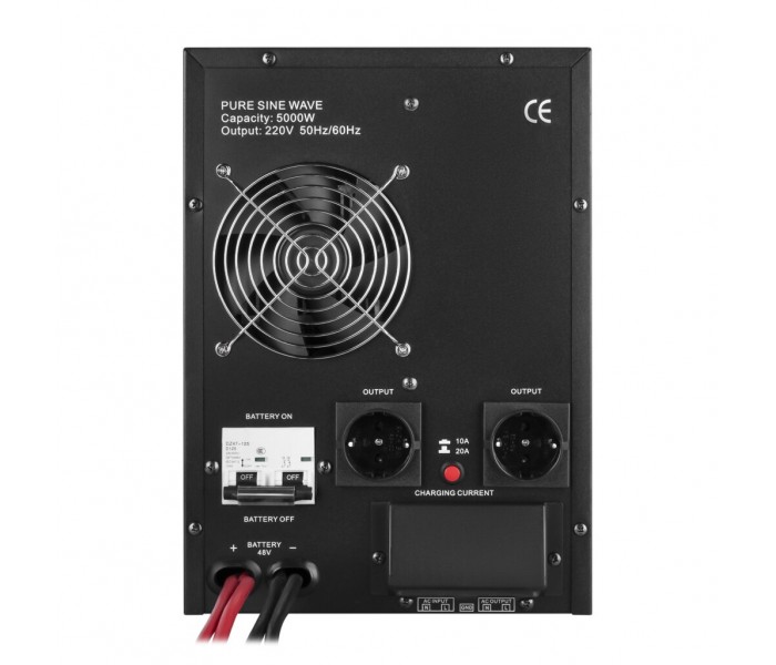 ИБП 5 кВт LogicPower LPY-B-PSW-7000VA+ 10A/20A с правильной синусоидой 48V
