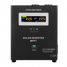 Солнечный инвертор 1,4 кВт ИБП LogicPower LPY-C-PSW-2000VA MPPT24V