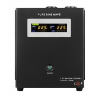 ИБП 1,05 кВт LogicPower LPY-W-PSW-1500VA+ 10A/15A с правильной синусоидой 24V