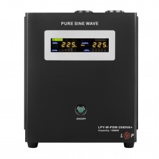 ИБП 1,8 кВт LogicPower LPY-W-PSW-2500VA+17A/31A для LiFePO4 с правильной синусоидой 24V
