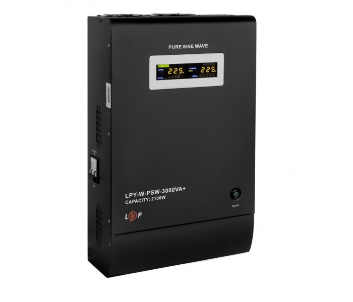 ДБЖ 2,1 кВт LogicPower LPY-W-PSW-3000VA+ з правильною синусоїдою 48V
