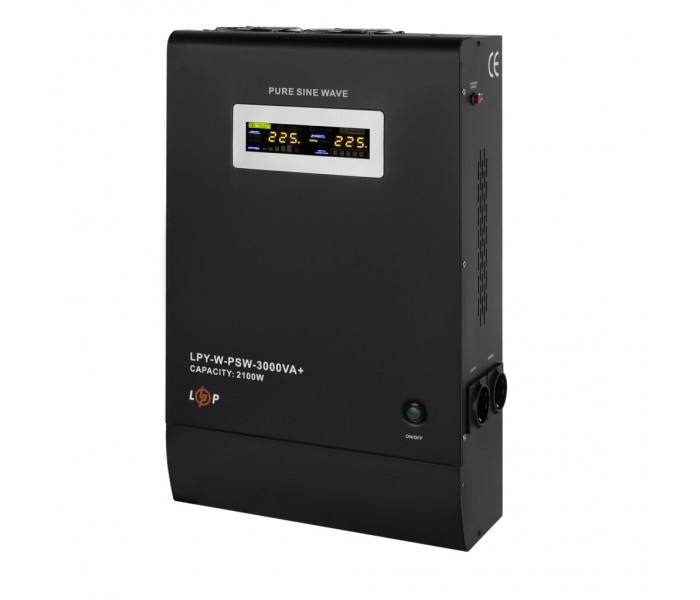 ДБЖ 2,1 кВт LogicPower LPY-W-PSW-3000VA+ з правильною синусоїдою 48V