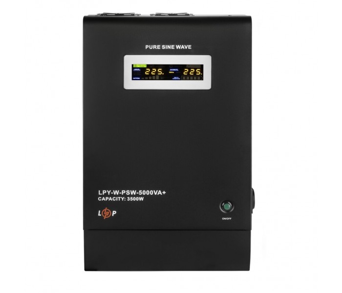 ИБП 3,5 кВт LogicPower LPY-W-PSW-5000VA+ 10A/20A с правильной синусоидой 48V