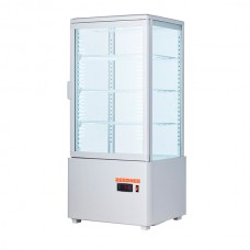 Шкаф-витрина холодильная 78 л EWT INOX RT78B white